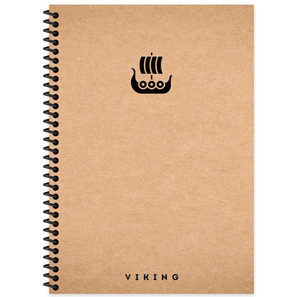 Keskin Color Spiralli Sert Kapak La Plume Viking 17x24 100 YP Kareli