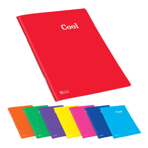 Keskin Color Defter Plastik Kapak Dikişli Cool A4 60 YP Düz