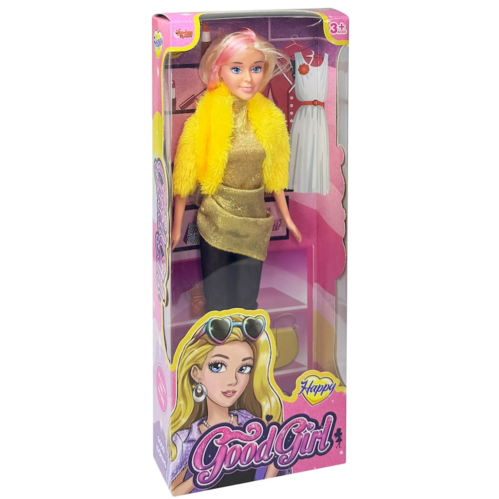 Vardem Oyuncak 29 Cm Parlak Drape Elbiseli Bebek 48 Pcs VRD-WG-66771